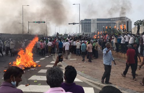 colomboprotest